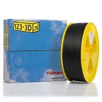 123-3D Filament Zwart 1,75 mm ABS 2,3 kg (Jupiter serie)  DFP01101