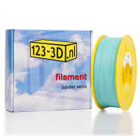123-3D Pastel filament Turquoise 1,75 mm PLA 1,1 kg (Jupiter serie)  DFP01136