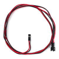 123-3D 2-draads kabel met dupont en SM connector 100cm  DAR00109
