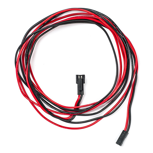 123-3D 2-draads kabel met dupont en SM connector 150cm  DAR00110 - 1