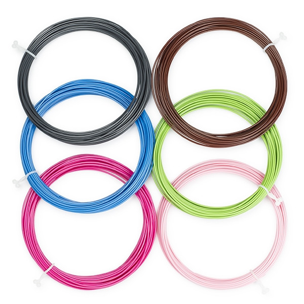 123-3D 3D pen filament 6 overige kleuren (6 x 10 meter)  DPE00065 - 1