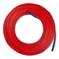 123-3D 4-draads kabel blauw / rood / groen / zwart | 10 meter  DDK00066