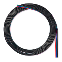 123-3D 4-draads kabel blauw / rood / groen / zwart | 2,5 meter  DDK00064