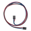 4-draads kabel met connectoren (0,7 meter)