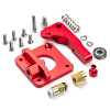 123-3D Aluminium MK8 Bowden Extruder Upgrade kit rood links  DEX00010