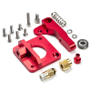 123-3D Aluminium MK8 Bowden Extruder Upgrade kit rood rechts  DEX00011 - 1
