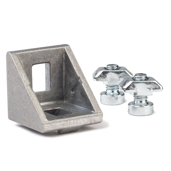 123-3D Aluminium hoekverbinding 2020 inclusief bevestigingsmateriaal (123-3D huismerk)  DFC00012 - 1