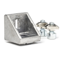 123-3D Aluminium hoekverbinding 3030 inclusief bevestigingsmateriaal (123-3D huismerk)  DFC00044