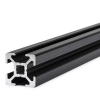 123-3D Aluminium profiel 2020 zwart lengte 1 m (123-3D huismerk) HFSB5-2020-1000 DFC00081