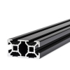 123-3D Aluminium profiel 2040 zwart lengte 1 m (123-3D huismerk)  DFC00082