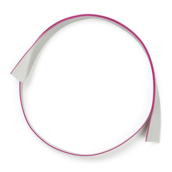 123-3D Bandkabel 10 geleiders grijs | 50 cm  DDK00088 - 1