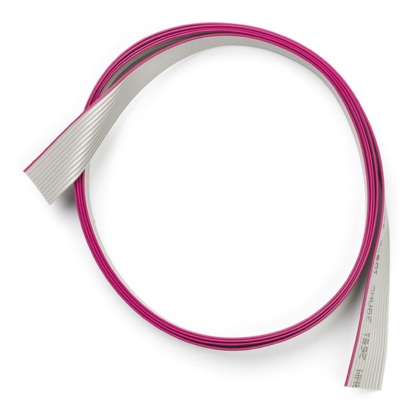 123-3D Bandkabel 12 geleiders grijs | 150 cm  DDK00109 - 1