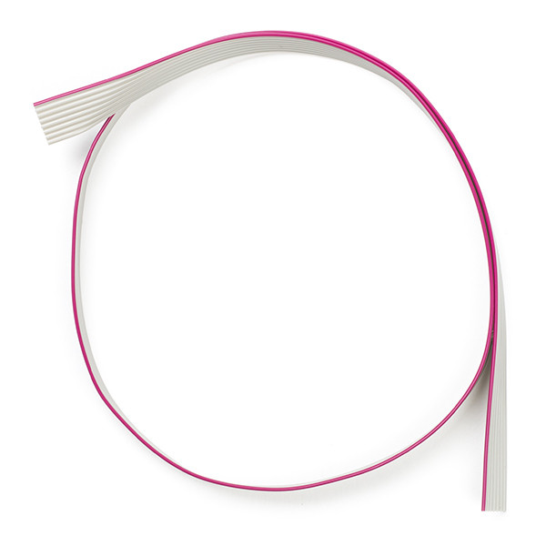 123-3D Bandkabel 8 geleiders grijs | 50 cm  DDK00101 - 1