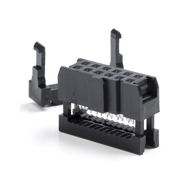 123-3D Bandkabel connector 14 pins met trekontlasting  DCO00013 - 1