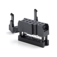 123-3D Bandkabel connector 14 pins met trekontlasting  DCO00013