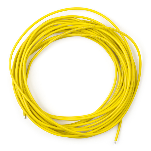123-3D Draad geel 0,81 mm² max 5A | 5 meter  DDK00144 - 1