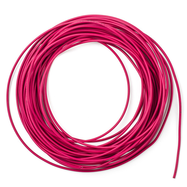 123-3D Draad rood 0,81 mm² max 5A | 10 meter  DDK00142 - 1