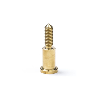 123-3D Extruder messing nozzle 1,75 mm filament in, 0,5 mm out, v5  DAR00148