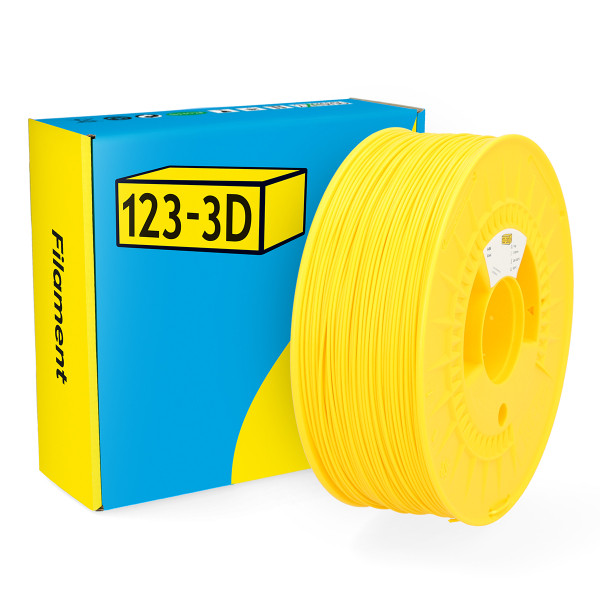 123-3D Filament ABS Geel 1,75 mm 1 kg  DHM00141 - 1