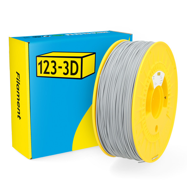 123-3D Filament ABS Grijs 1,75 mm 1 kg DHM00142 - 1