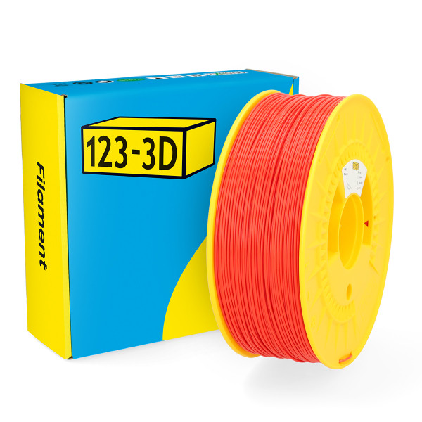 123-3D Filament ABS Oranje 1,75 mm 1 kg DHM00146 - 1