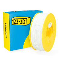 123-3D Filament ABS Wit 1,75 mm 1 kg DHM00140