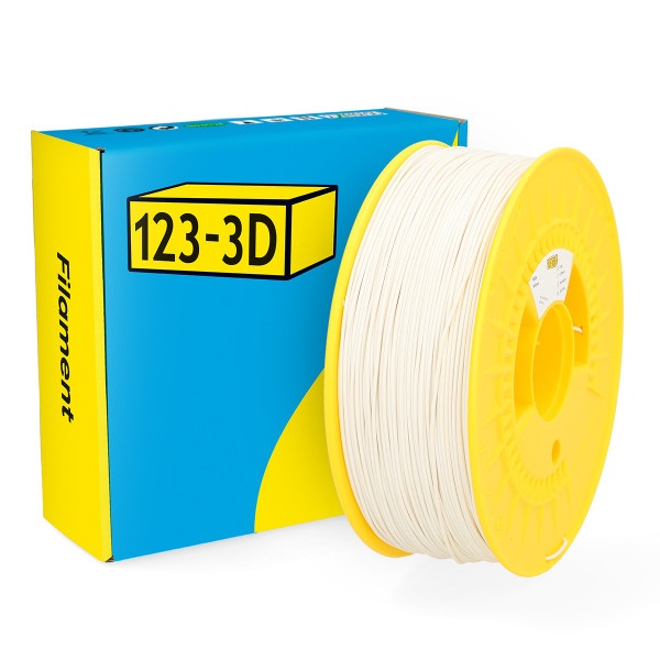 123-3D Filament ASA Wit 1,75 mm 1 kg DHM00153 - 1