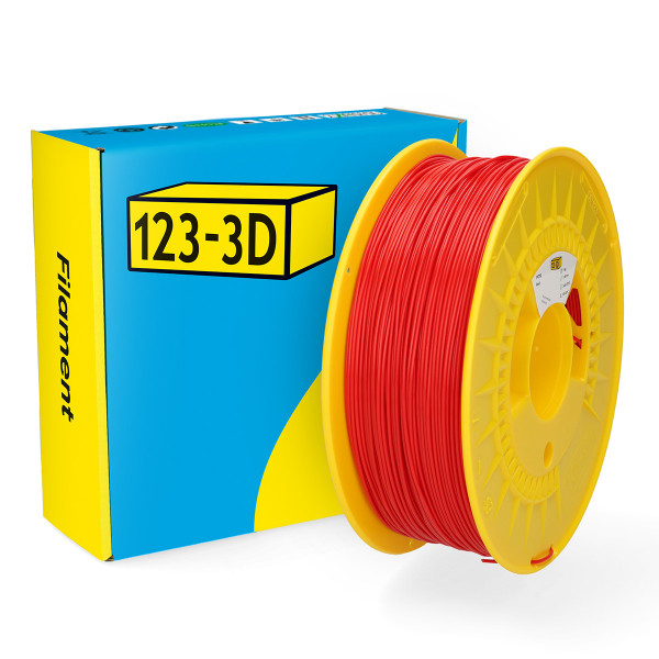 123-3D Filament PCTG Rood 1,75 mm 1 kg  DHM00235 - 1