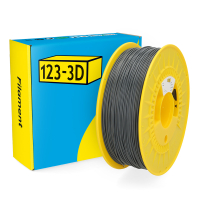 123-3D Filament PC Grijs 1,75 mm 1 kg  DHM00207
