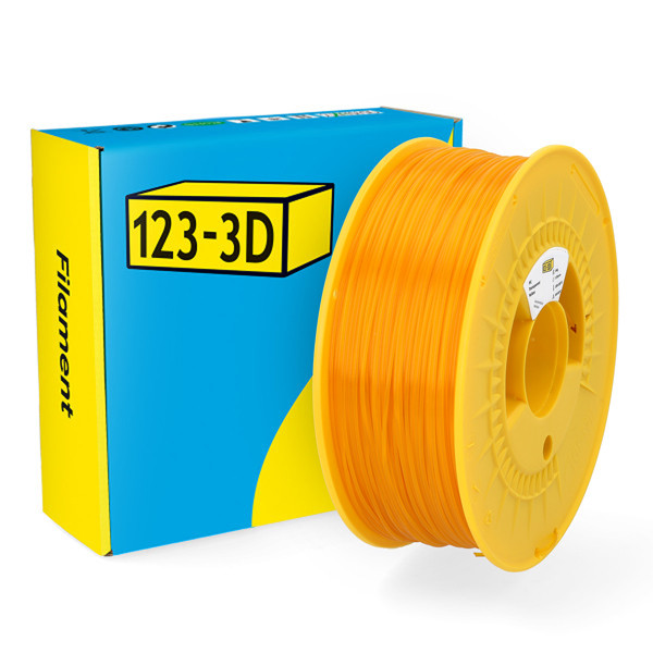 123-3D Filament PC Transparant Geel 1,75 mm 1 kg DHM00202 - 1