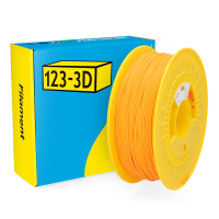 123-3D Filament PETG Mat Oranje 1,75 mm 1 kg  DHM00245