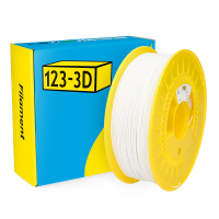123-3D Filament PETG Wit 1,75 mm 1 kg DHM00129