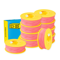 123-3D Filament PLA Aardbei Roze 1,75 mm 10-pack 1 kg