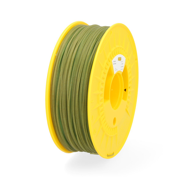 123-3D Filament PLA Bio Hennepvezel Bruingroen 1,75 mm 1 kg  DHM00123 - 2