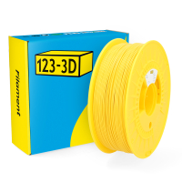 123-3D Filament PLA Geel 1,75 mm 1 kg DHM00006