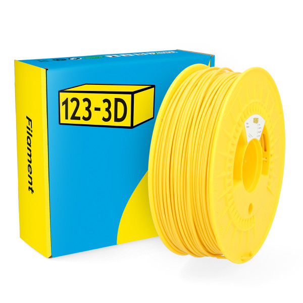 123-3D Filament PLA Geel 2,85 mm 1 kg DHM00030 - 1