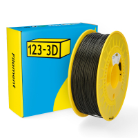 123-3D Filament PLA Glitter Antiek Goud 1,75 mm 1 kg  DHM00057