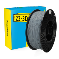 123-3D Filament PLA Grijs 1,75 mm 3 kg  DHM00183