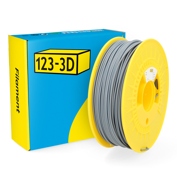 123-3D Filament PLA Grijs 2,85 mm 1 kg DHM00027 - 1