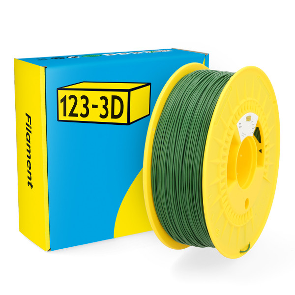 123-3D Filament PLA Groen 1,75 mm 1 kg DHM00010 - 1