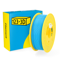 123-3D Filament PLA Hemelsblauw 1,75 mm 1 kg  DHM00013