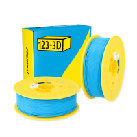 123-3D Filament PLA Hemelsblauw 1,75 mm 2-pack 1 kg  DHM10018