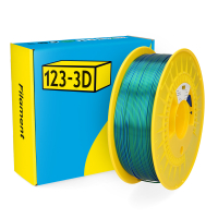 123-3D Filament PLA Kameleon Groen - Blauw 1,75 mm 1 kg  DHM00256