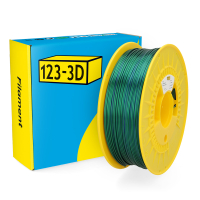 123-3D Filament PLA Kameleon Paars - Groen 1,75 mm 1 kg  DHM00252