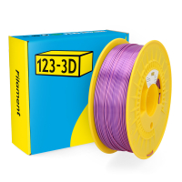 123-3D Filament PLA Kameleon Paars - Roze 1,75 mm 1 kg  DHM00254