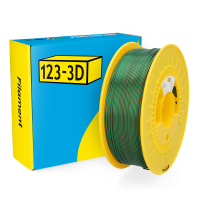 123-3D Filament PLA Kameleon Rood - Groen 1,75 mm 1 kg  DHM00251