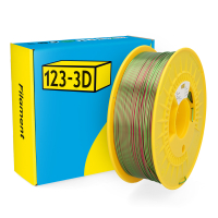 123-3D Filament PLA Kameleon Roze - Geelgroen 1,75 mm 1 kg  DHM00260