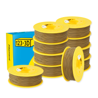 123-3D Filament PLA Khaki Grijs 1,75 mm 10-pack 1 kg