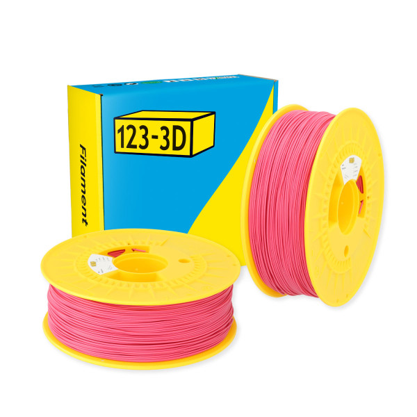 123-3D Filament PLA Magenta 1,75 mm 2-pack 1 kg DHM10067 123-3D Filament PLA Magenta 1,75 mm 2-pack 1 kg DHM10067 - 1