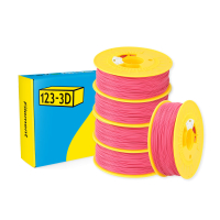 123-3D Filament PLA Magenta 1,75 mm 5-pack 1 kg